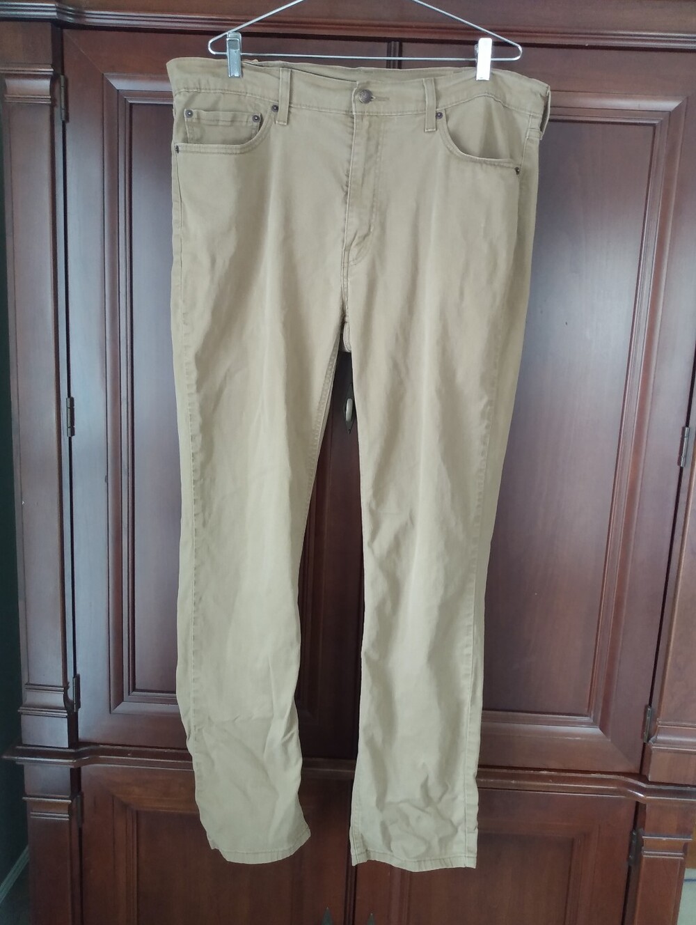Levi Strauss & Co 541 Tan Jeans 38x34